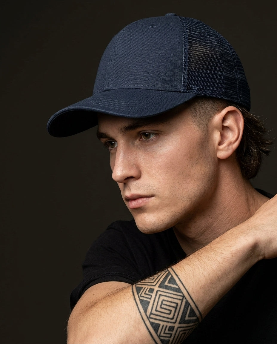 lifestyle — Carhartt 105298 Canvas Mesh Back Cap