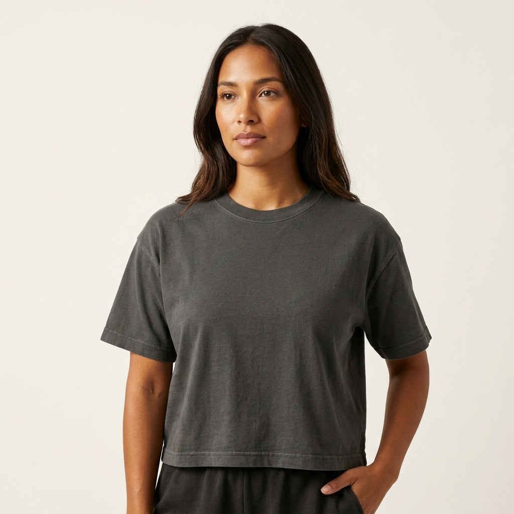 lifestyle — Comfort Colors 3023CL Heavyweight Women's Boxy Tee