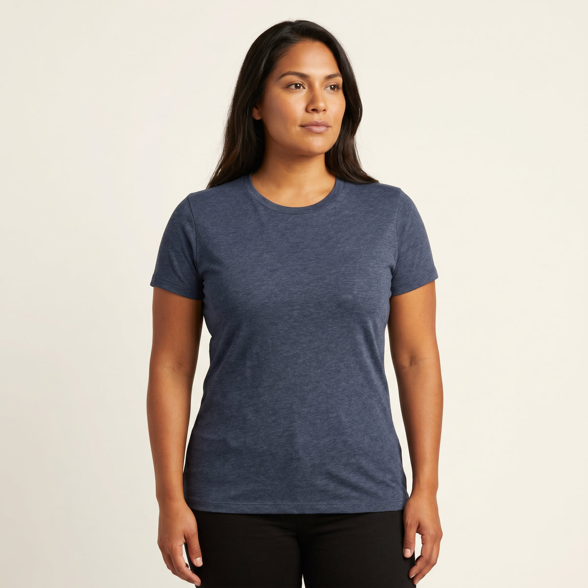 lifestyle — M&O 4810 Women's Gold Soft Touch T-Shirt
