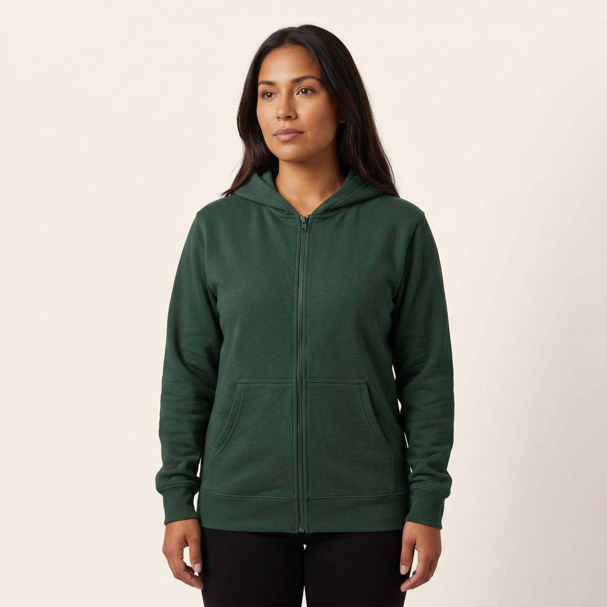 lifestyle — L00570 MOMENTUM - Adult Full Zip Sweatshirt