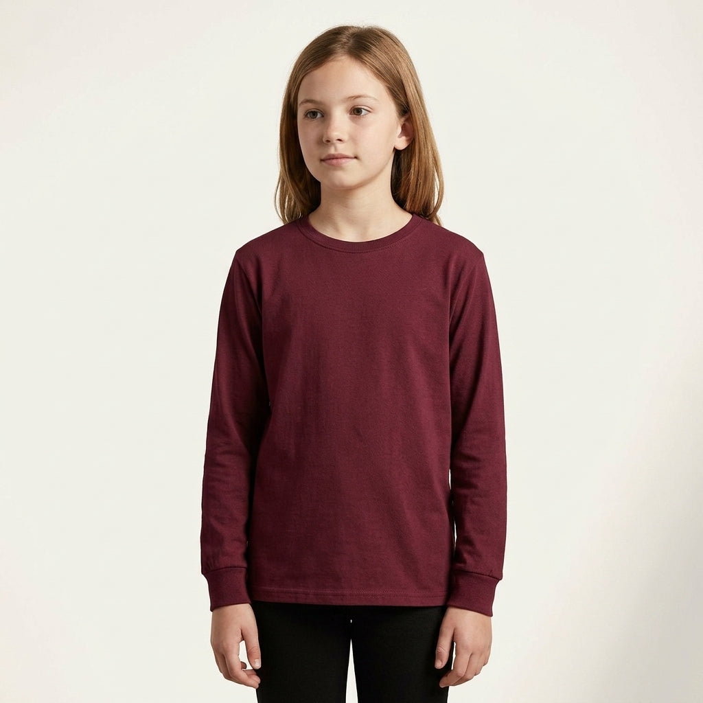 lifestyle — S5615Y CSW S5615Y Breeze - Youth combed cotton long sleeve t-shirt